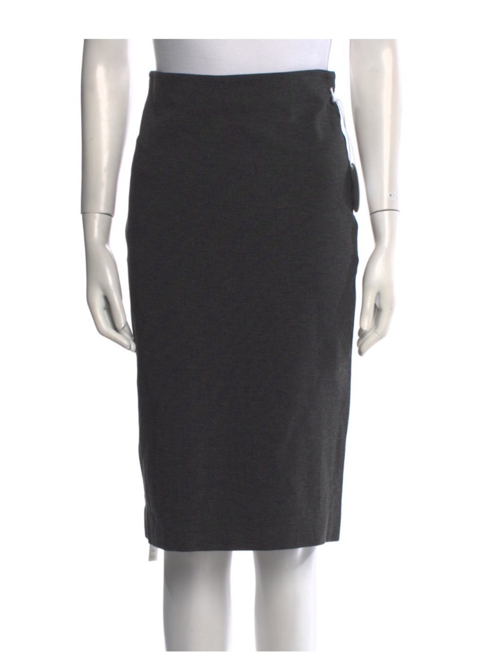 STAUD Black Pencil Skirt